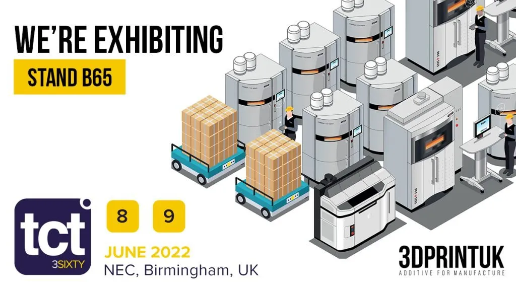 3DPRINTUK Showcasing Versatile 3D Printing Service at the TCT 3SIXTY Event 1 3dprintuk tct 3sixty b65